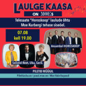 Promenaadi- kontsert “Laulge kaasa” R.07.08.26